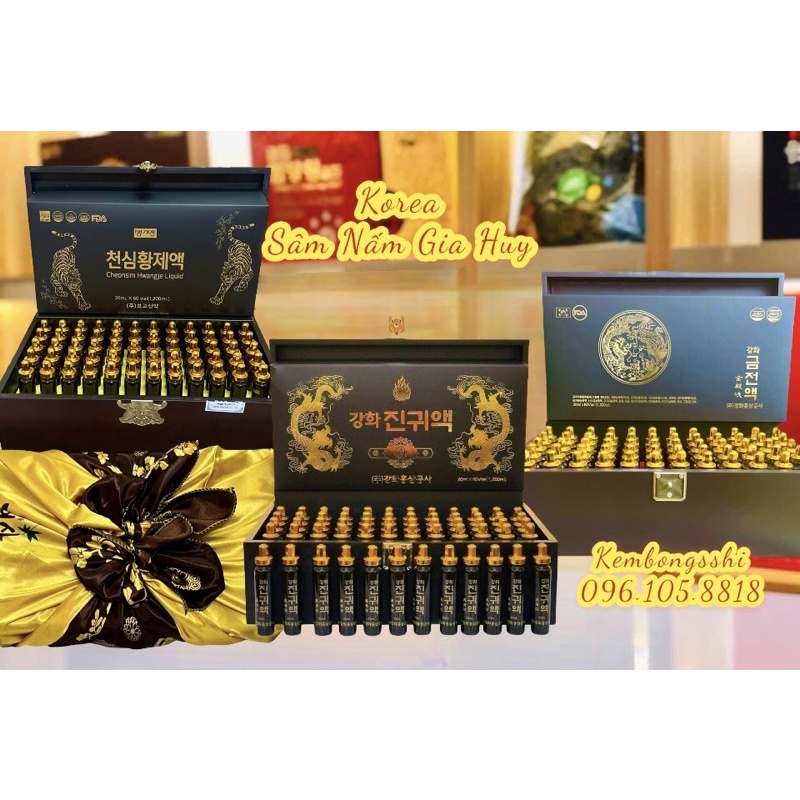 [DATE MỚI] Đông Trùng Hạ Thảo Cao Cấp 60 ống Hàn Quốc
