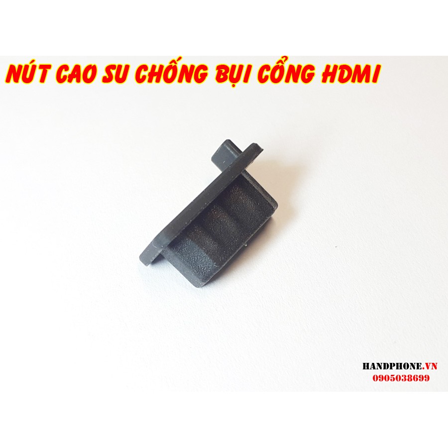 Nút cao su chống bụi cho cổng HDMI cho thiết bị điện tử, máy tính, ti vi, âm li, màn hình, máy chiếu...