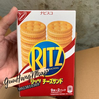 Bánh Quy Mặn Nhân Phô Mai Ritz (160g)
