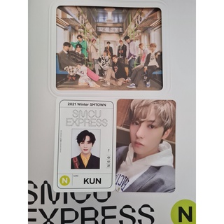 Thẻ Hình Ảnh Card Album Winter SMTOWN 2021 SMCU Express Day Time Kun / Renjun NCT / NCT Dream / WayV (Có Sẵn)