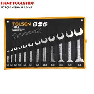 Bộ Chìa Khóa Miệng - Miệng Tolsen 15165 (12 Món) - Đen