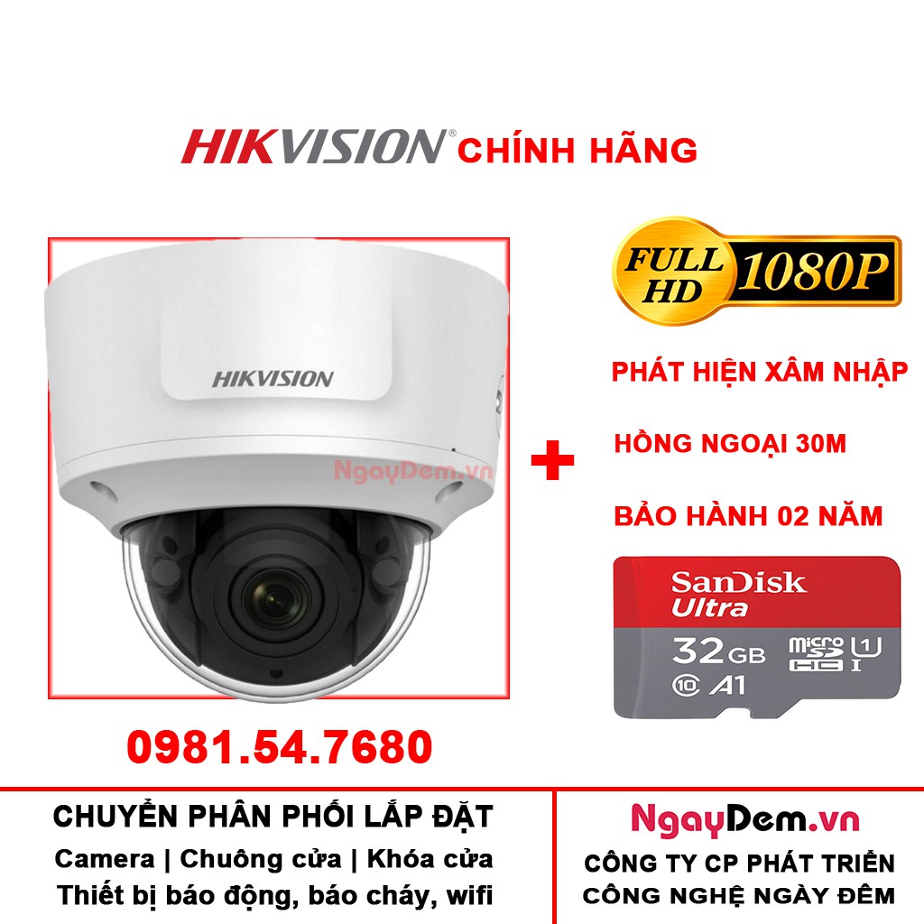 Camera Hikvision DS-2CD2743G0-IZS