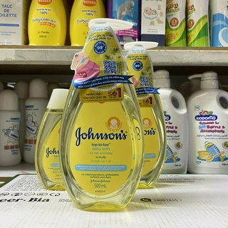 [Mẫu mới] SỮA TẮM GỘI JOHNSONS BABY 500ML/200ML