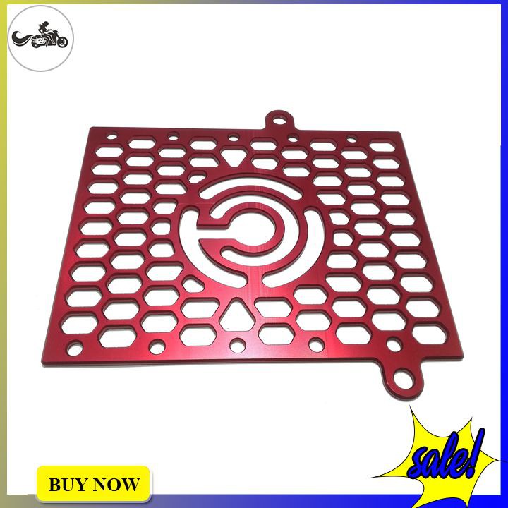 Che két nước nhôm CNC dày dặn cho xe Exciter135 gắn như zin không cần chế