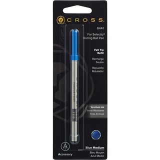 Ruột bút Cross Refill 8441 , Medium Blue, 1 Per Card