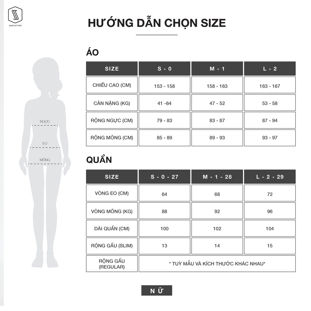 Quần dài nữ SSSTUTTER xếp ly dáng rộng trẻ trung Lee pants / her