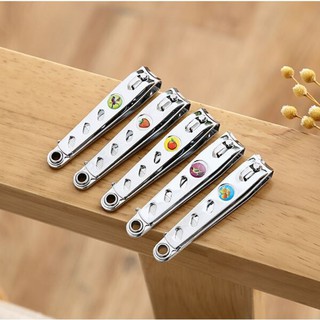 Bấm móng tay inox kèm dũa móng