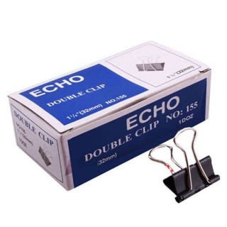 Kẹp giấy echo 32mm - 1 hộp