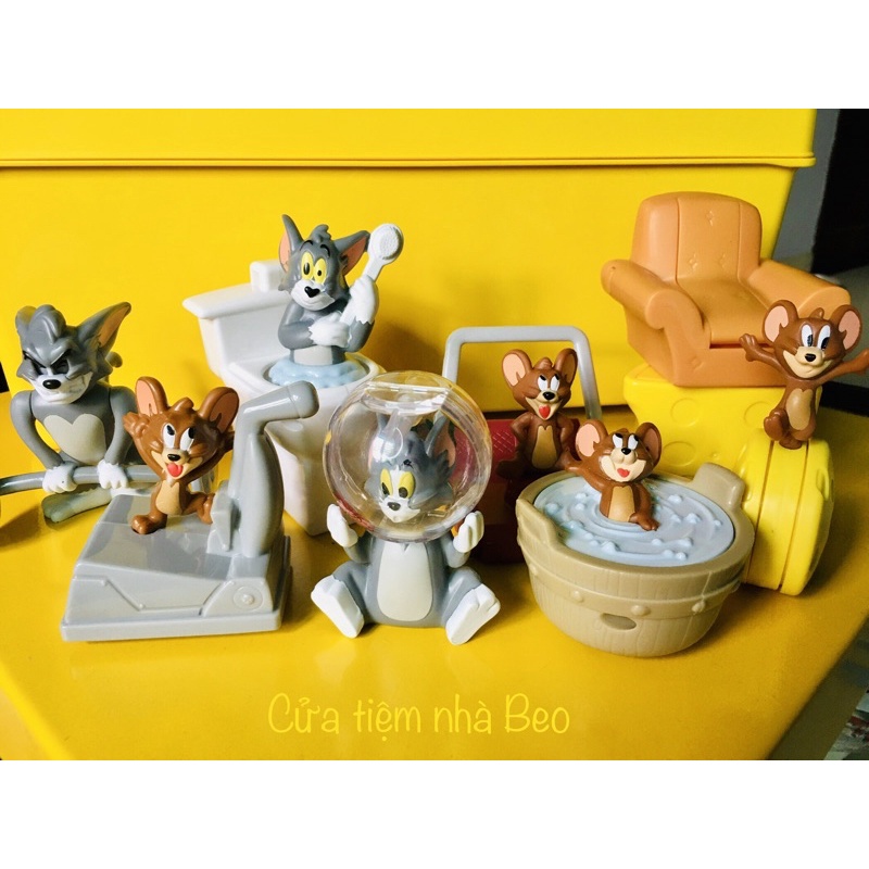 Mô hình đồ chơi Tom&Jerry - Mc donalds