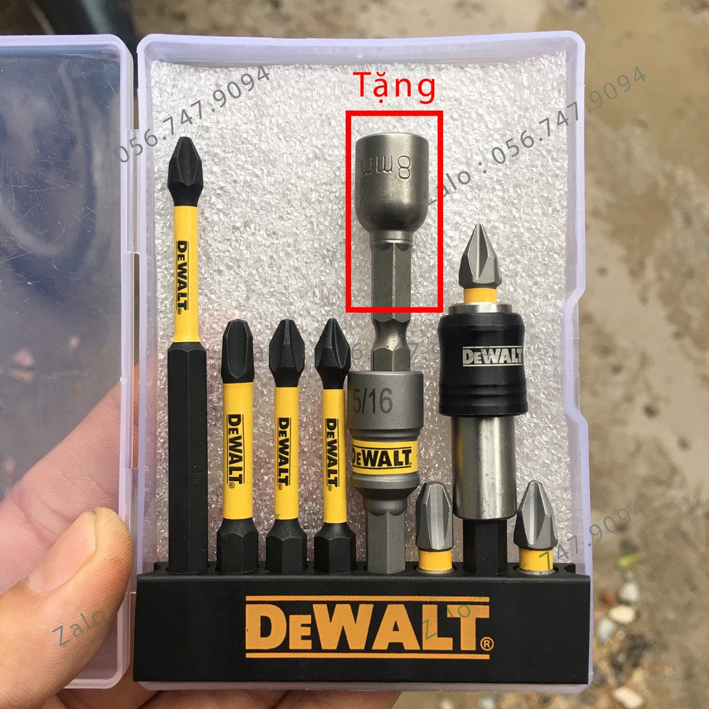 Bộ Mũi Vít Chính Hãng DEWALT, BOSCH, IRWIN, CRAFTSMAN