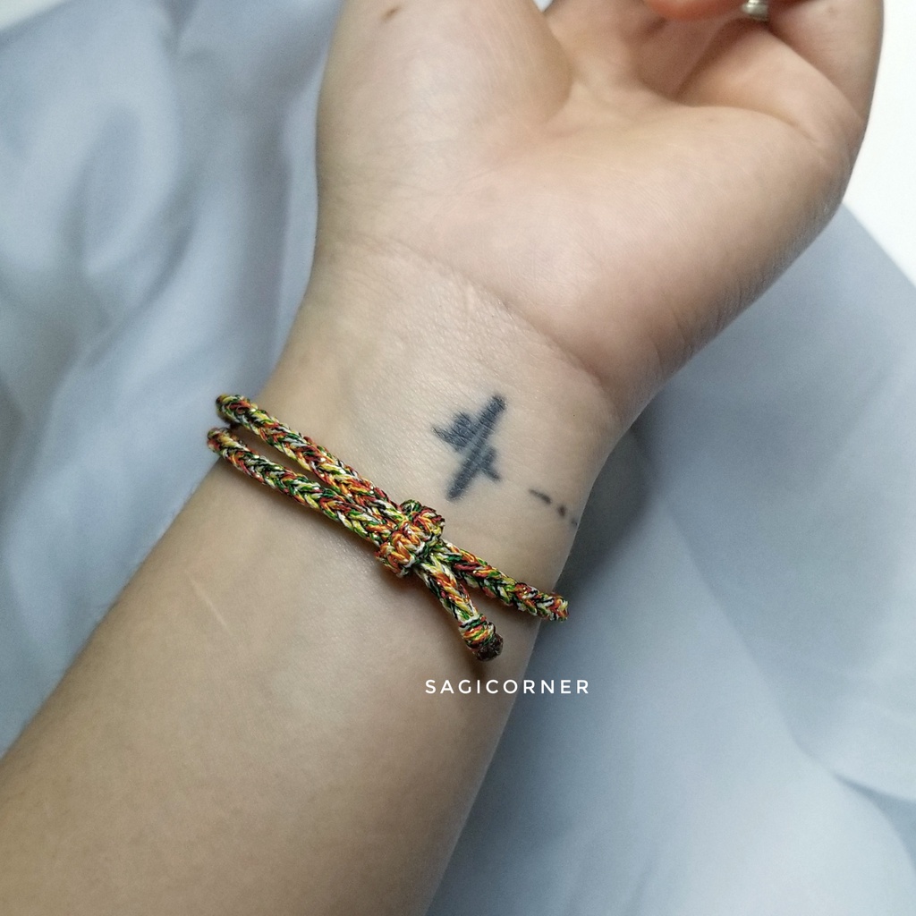 Vòng tay chỉ đỏ, chỉ ngũ sắc l Vòng handmade unisex nhiều màu