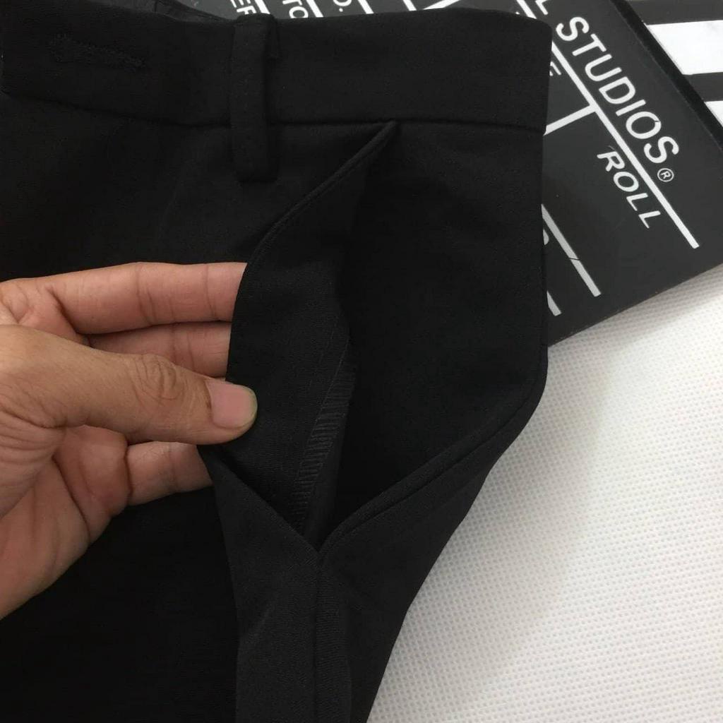 Quần tây âu nam quảng châu cao cấp vải co dãn hàng xịn xuất dư đủ màu