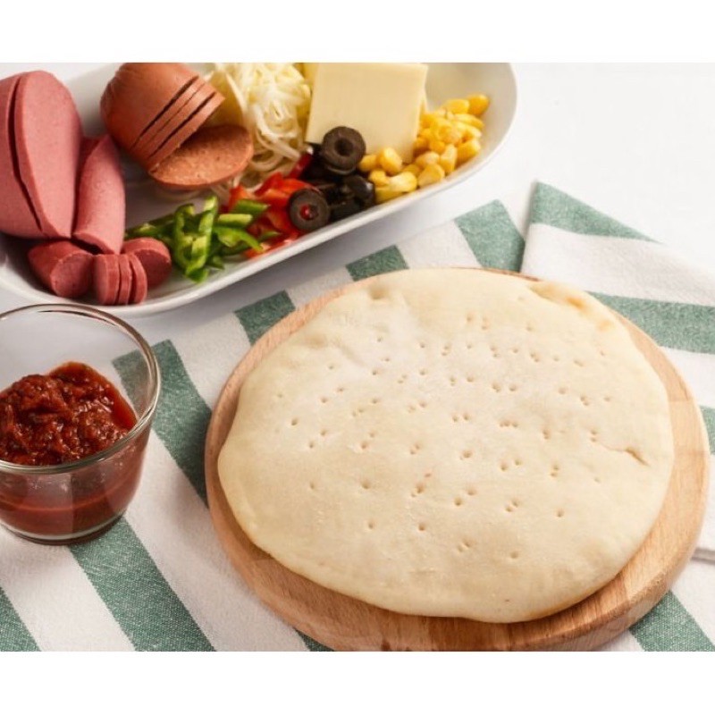 Đế bánh pizza (kèm sốt)