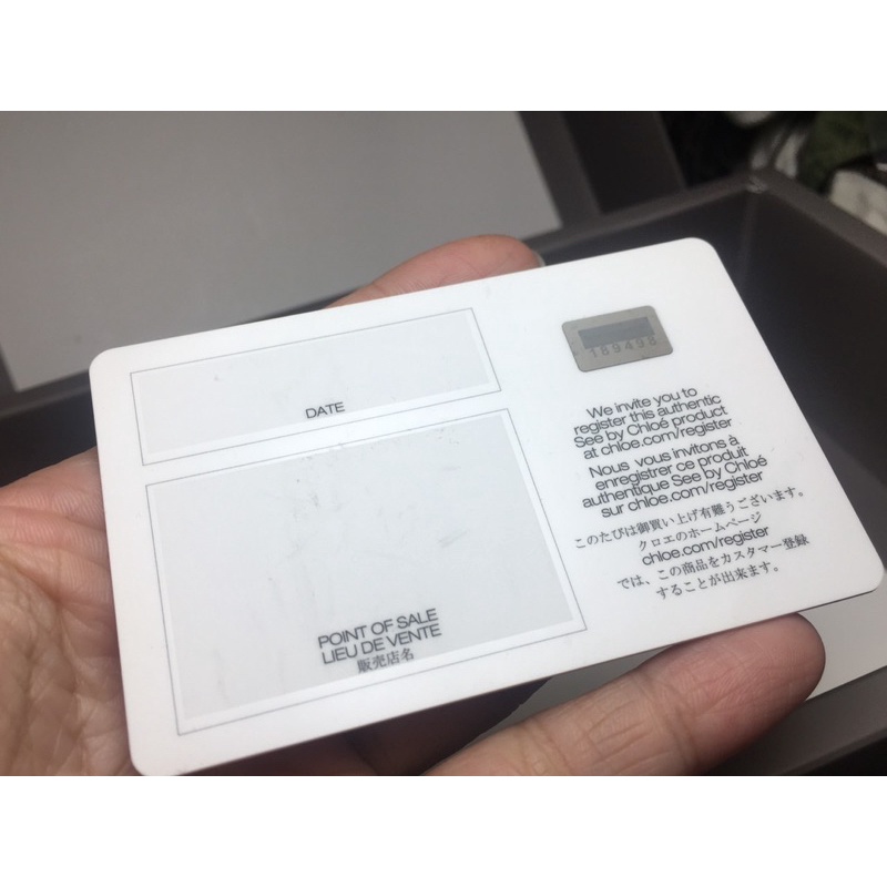 Ví dài cầm tay hiệu see by chloe auth