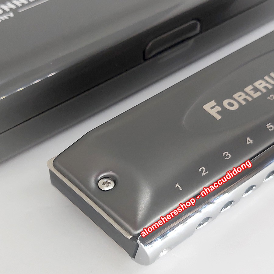 Kèn harmonica chromatic Easttop T 1248NV Forerunner Không Có WindSaver không tạo tiếng lạch bạnh khi thổi có clip