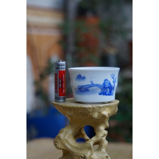 Chậu mini vẽ cảnh