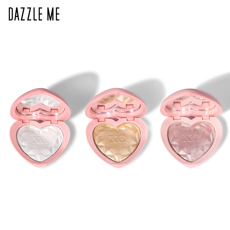 Bảng Phấn Bắt Sáng Dazzle Me Kiểu Kim Cương Thiết Kế Vỏ Trái Tim Xinh Xắn 59g
