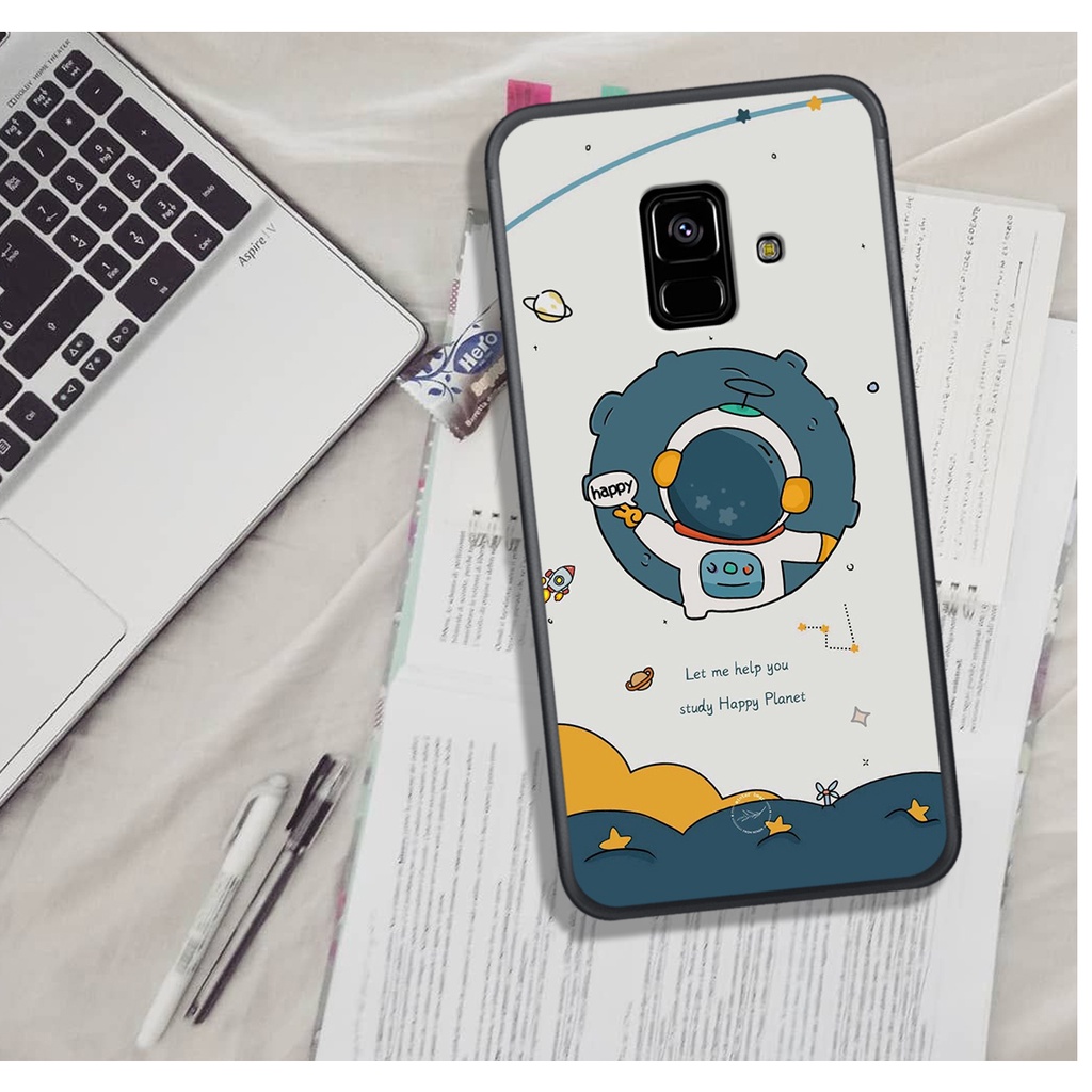 [ HOT BỎNG TAY] ỐP LƯNG SAM.SUNG A6 2018/A5 2018/A8 2018/J6 2018/A6 PLUS , IN HINH CHIBI PHI HÀNH GIA SIÊU CUTE.