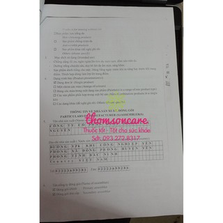 Viên uống trị mụn Esunvy
