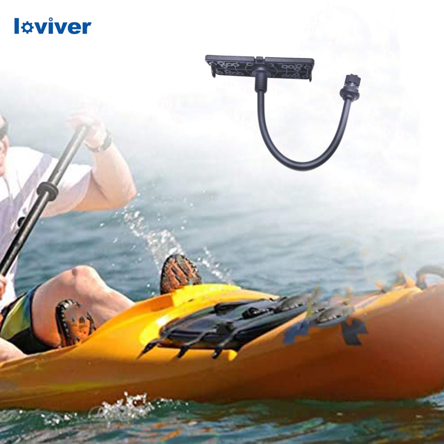 Loviver Marine Universal Electronic Mount,Kayak Boat Fish Finder & GPS Mount Base