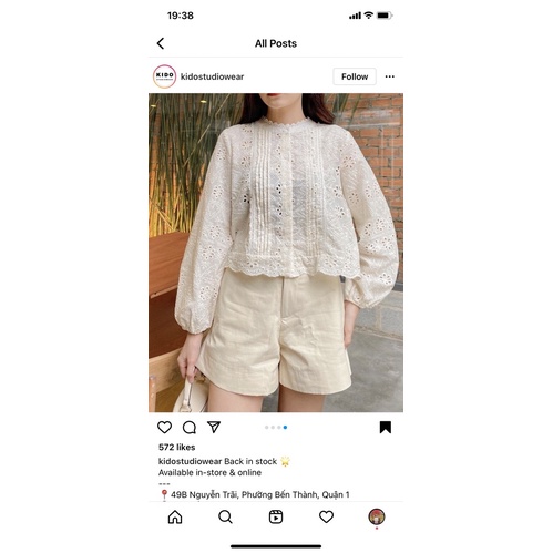 Áo KIDO - freesize - new 99%