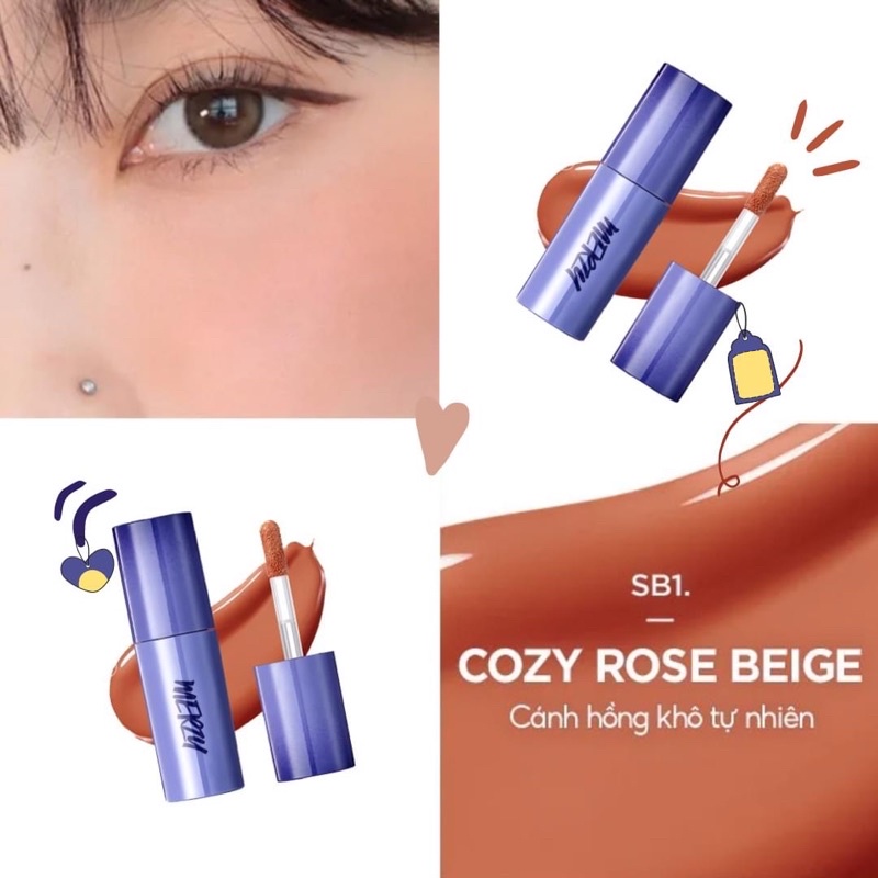 Má Hồng Dạng Lỏng Merzy Soft Touch Liquid Blusher 3g