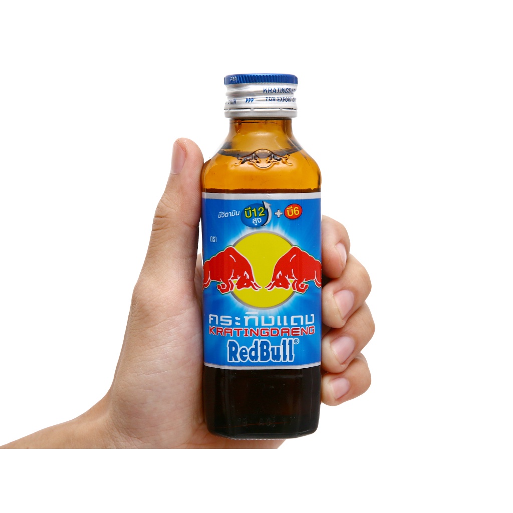 Nước tăng lực Redbull chai thủy tinh 150ml_Bổ sung vitamin Tăng cường sức khỏe_Tập trung tỉnh táo