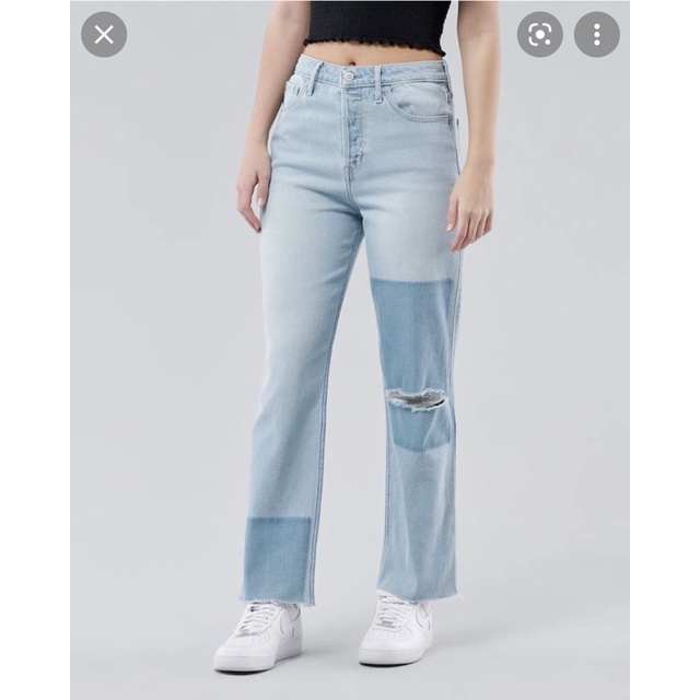 QUẦN JEANS HOLLISTER ỐNG ĐỨNG DƯ XỊN