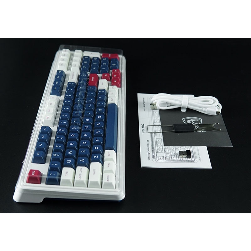 Bàn phím cơ FL-Esports CMK98 Metal Heart - 3 Mode