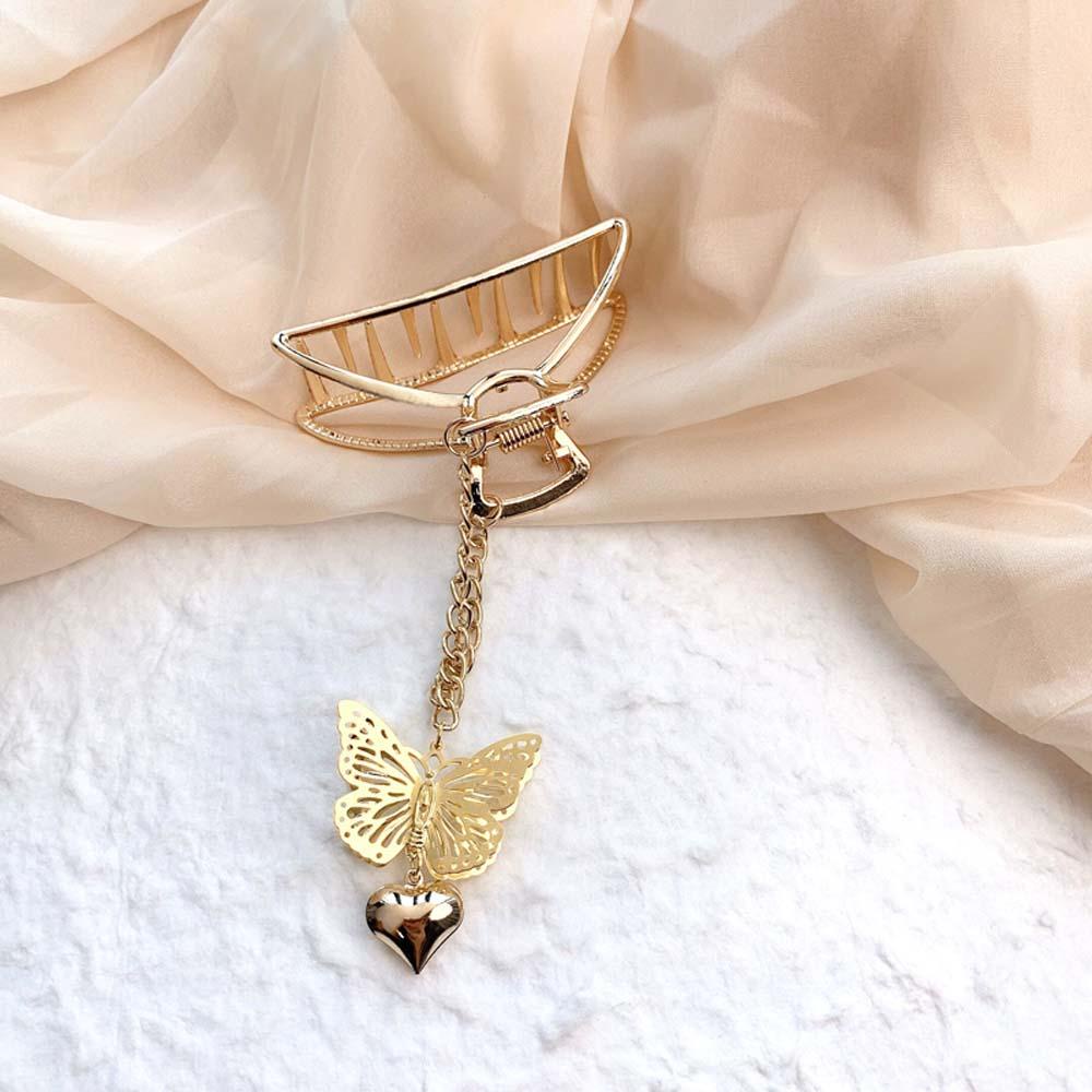 Kẹp Tóc Bướm / Trái Tim / Bướm Rỗng Thời Trang Vintage