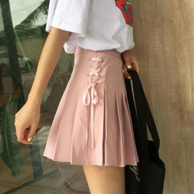 Chân Váy Kaki chân váy xếp ly Chân váy đen Chữ A Dáng ngắn Váy Thiết Kế Xẻ Quyến Rũ | BigBuy360 - bigbuy360.vn