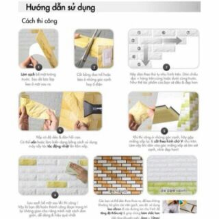 Miếng dán tường 3D cách âm