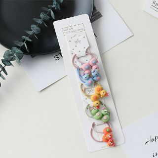 5 dây buộc tóc hoạt hình cho bé