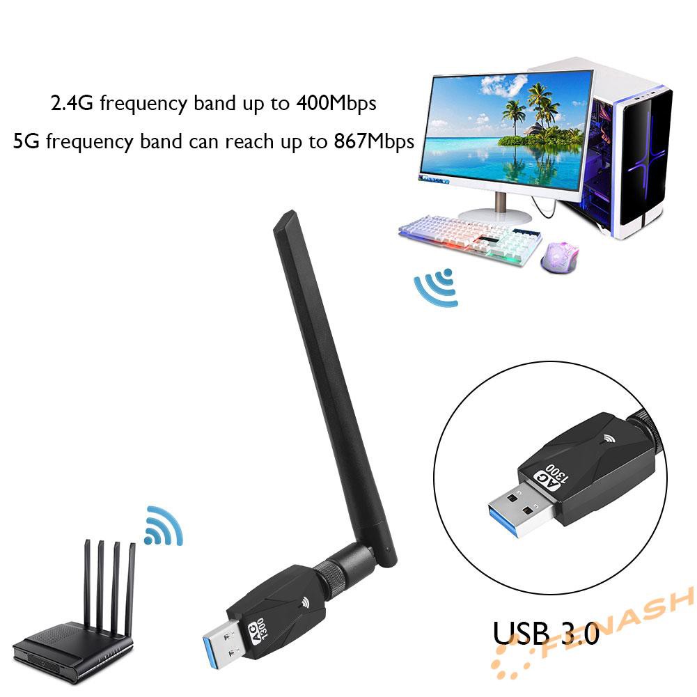 Usb Thu Phát Wifi 1300m Có Ăng Ten