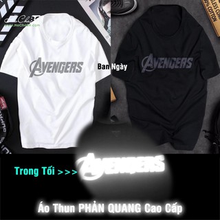 [ FREE SHIP ] Áo thun Unisex Phản Quang Cao Cấp | AVENGERS - Cotton 4c Siêu Mềm Mịn (Không đúng Cotton đền tiền tặng áo)