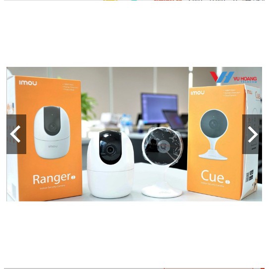 Camera IP 2MP 4MP XOAY 360 WIFI IMOU Ranger2 A22EP (1080P) A42P (2K) Full HD Còi Hú Báo Động Độ nét cao DAHUA C22E