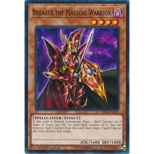 Thẻ bài Yugioh - TCG - Breaker the Magical Warrior / LEDD-ENA10'