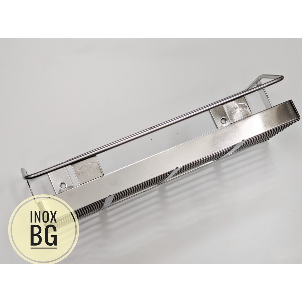 [INOX 304] Kệ gia vị 20/30/36/40/50cm Inox 304, Kệ để đồ nhà tắm, nhà bếp kèm đinh ốc