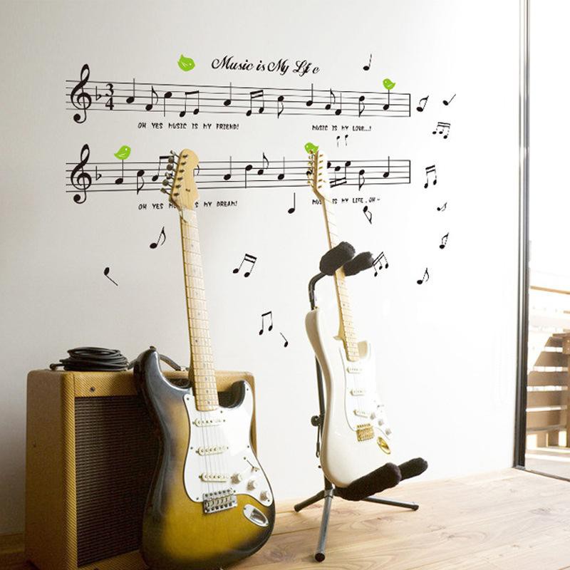 Decal dán tường âm nhạc AY7106