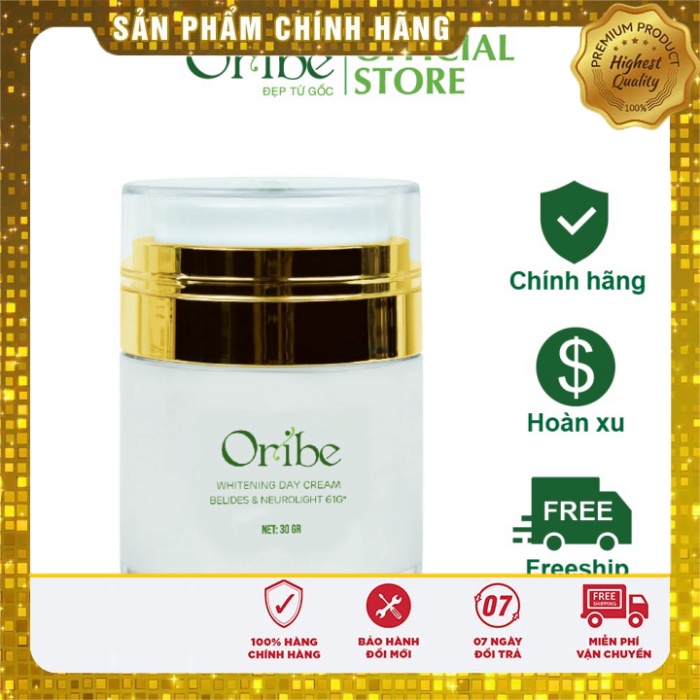 [Chính Hãng] Kem Dưỡng Trắng Da Ngừa Nám Ban Ngày Oribe 30g