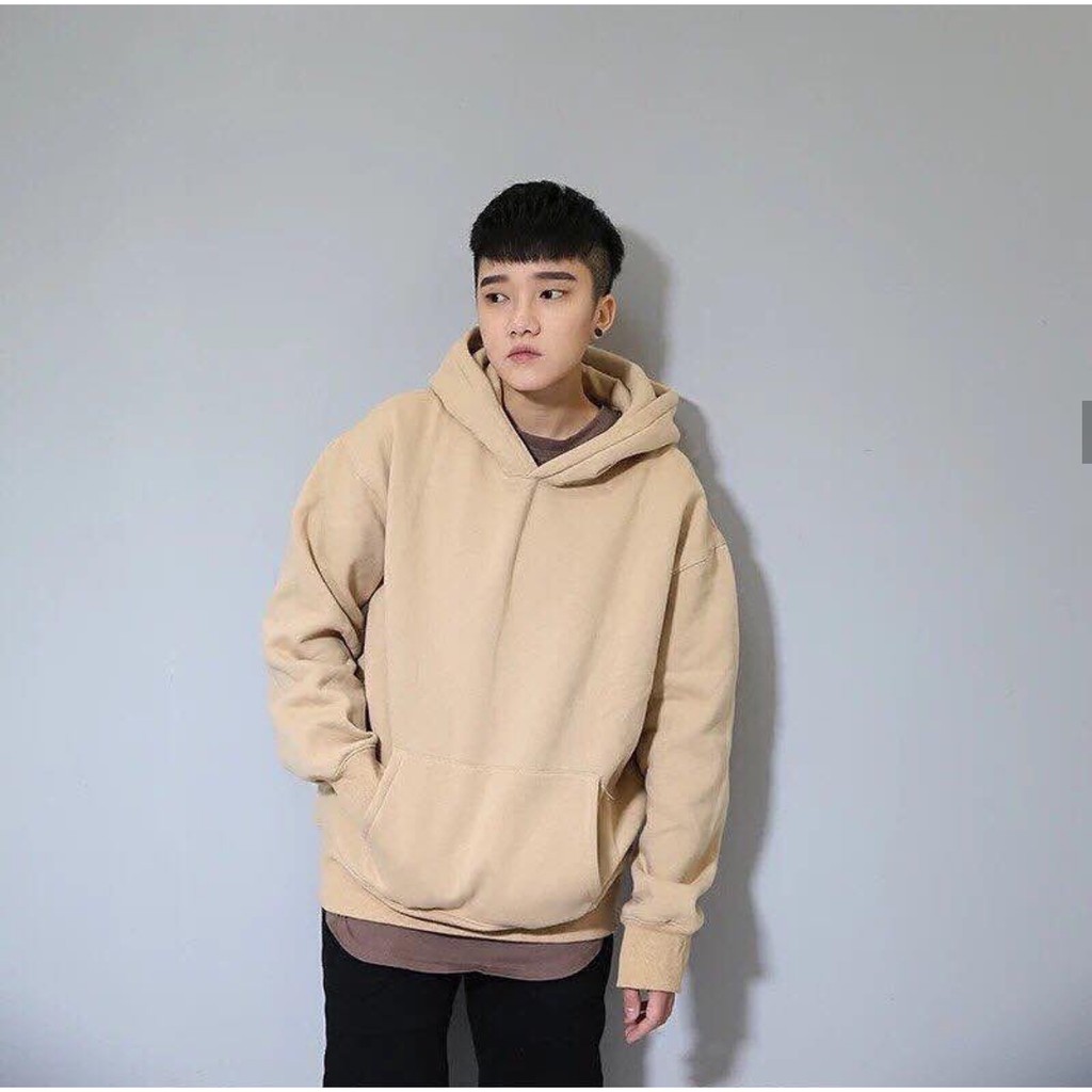 Áo HOODIE BASIC Màu Tan UNISEX