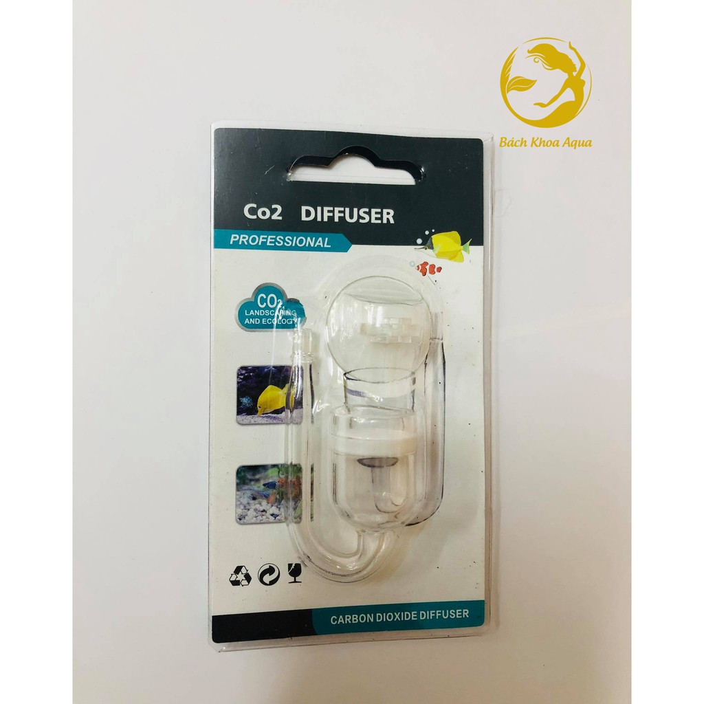 Cốc sủi Co2 thủy tinh