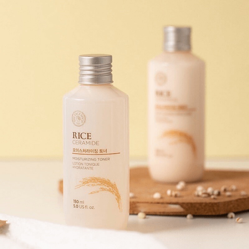 Nước hoa hồng gạo The Face Shop Rice Ceramide Moisture Toner