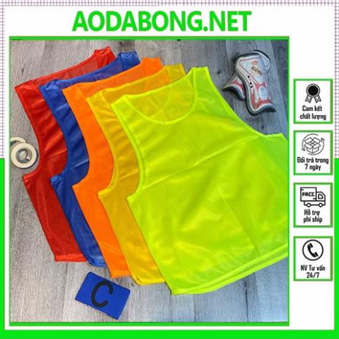 Áo lưới tập đá bóng thể thao chia đội, đá banh, team building sân cỏ nhân tạo. Áo bib chiến thuật luyện thi đấu !