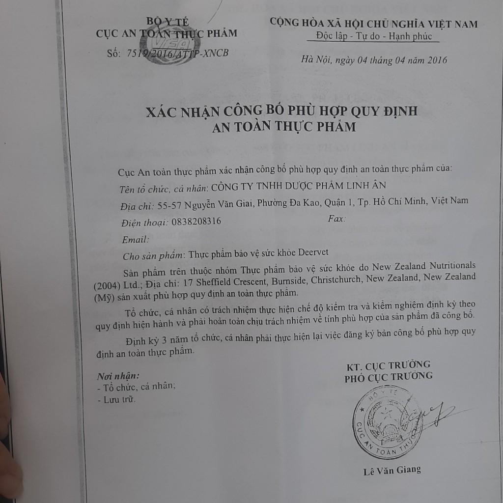 Viên nhung hươu Deervet - Hỗ trợ tăng cường sức khỏe ( 1 lọ 30 viên)