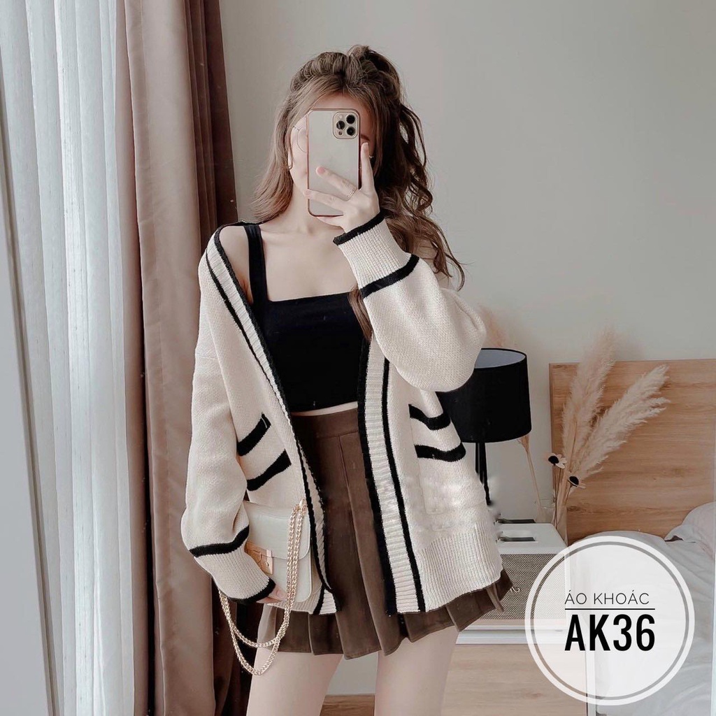 CARDIGAN VIỀN - AK36