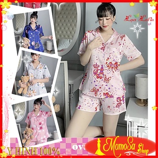 Đồ Bộ Pijama Nữ ❤️❤️ Bộ Đùi Nữ Mặc Nhà Lụa Latin Mềm Mịn - MOMOSA Shop
