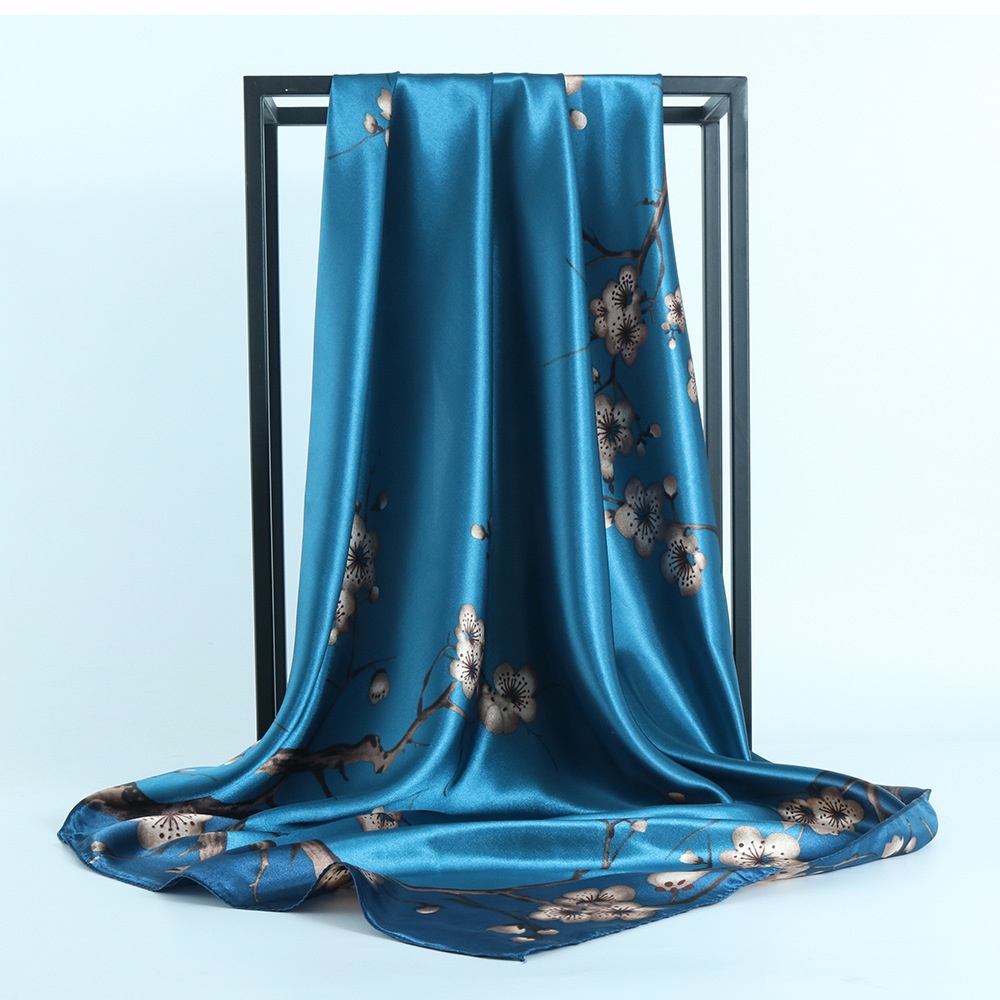 Khăn Choàng Vuông 90CM(35.4inch) WJ1003-01 Thời Trang Cho Nữ