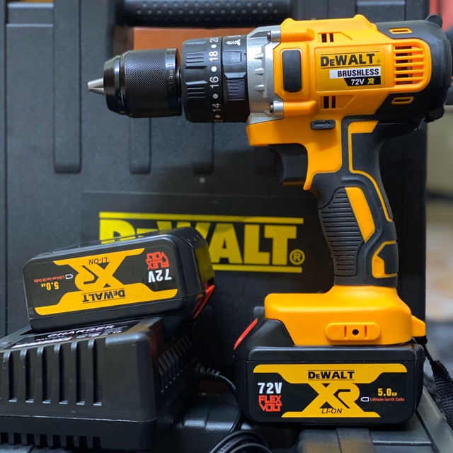 Máy khoan pin Dewalt 72v