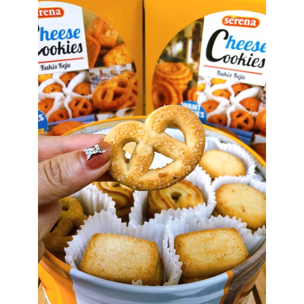 Bánh Quy Phô Mai Serena Cheese Cookies Hộp 454gr